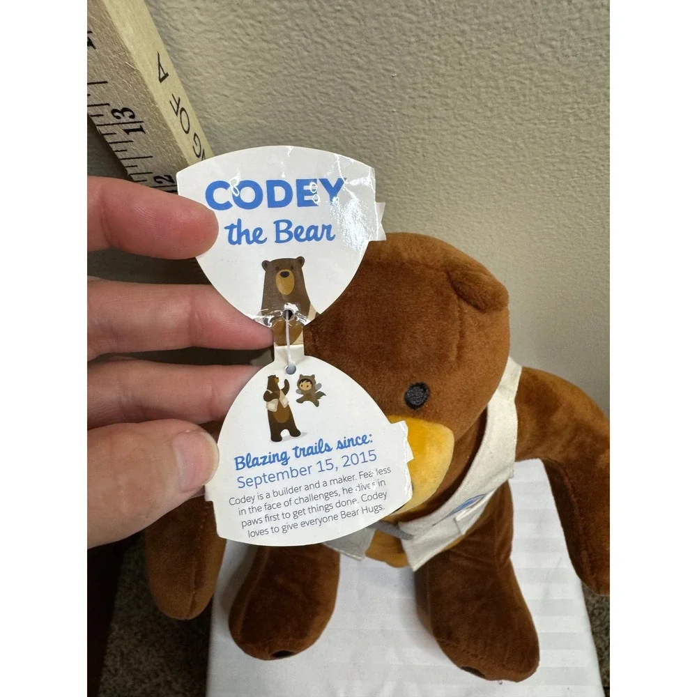 Salesforce Trailhead Codey the Bear Plush 15